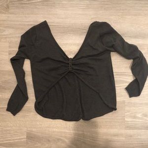 LF open back sweater